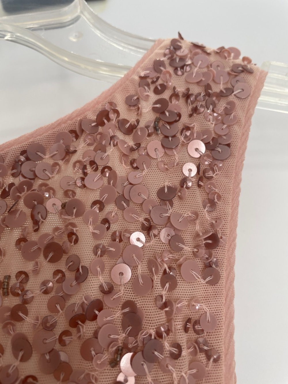 Alice + Olivia Kendra Sequined Beaded Mini Racerback Party Dress Pink Size XS - Picture 11 of 11